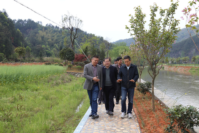集團公司領(lǐng)導赴龍游羅家鄉(xiāng)走訪了解扶貧共建項目進展情況