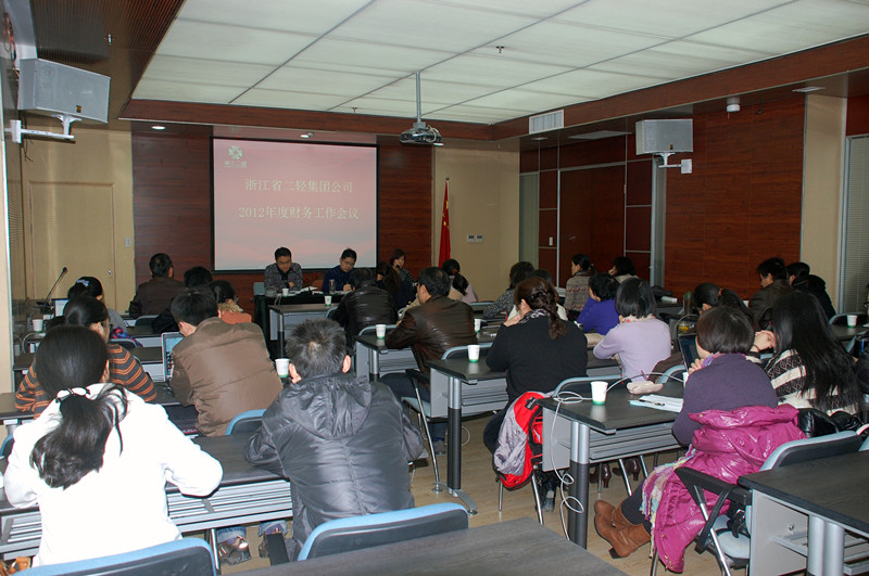 集團(tuán)公司召開2012年度財(cái)務(wù)工作會(huì)議