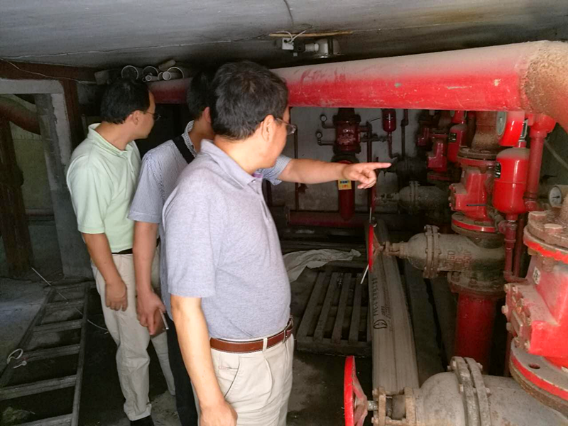 集團(tuán)公司開展消防安全整改檢查