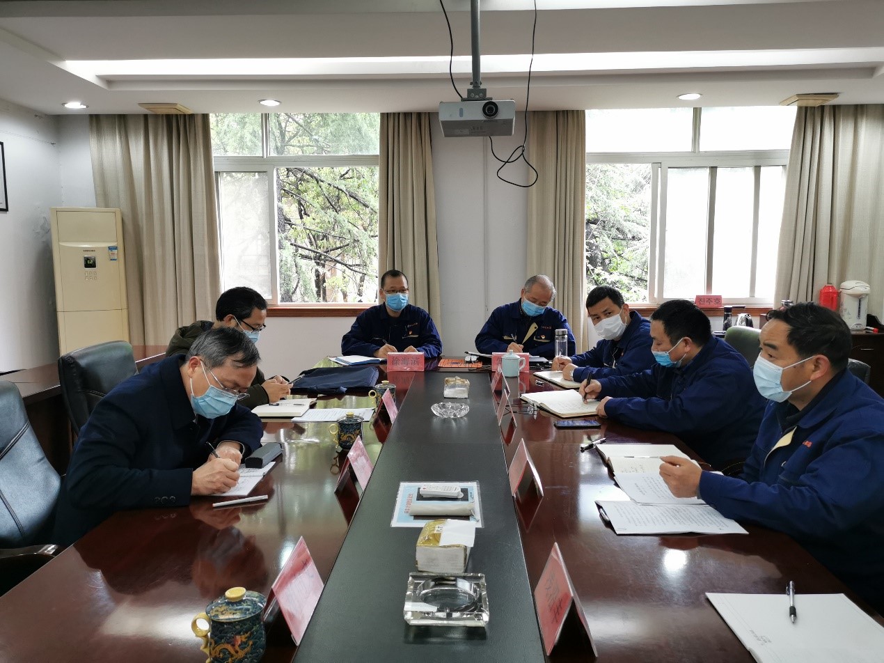 集團(tuán)公司黨委書記、董事長(zhǎng)虞岳明赴申達(dá)公司調(diào)研指導(dǎo)工作