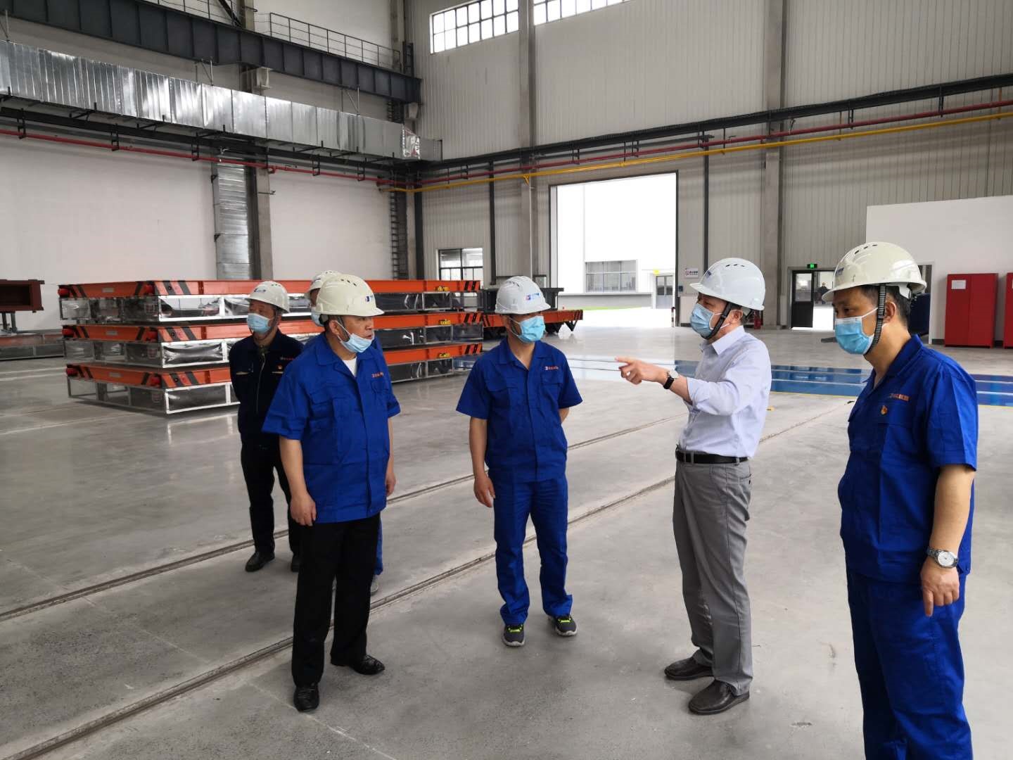 集團(tuán)公司黨委書記、董事長(zhǎng)虞岳明赴德清申達(dá)公司調(diào)研