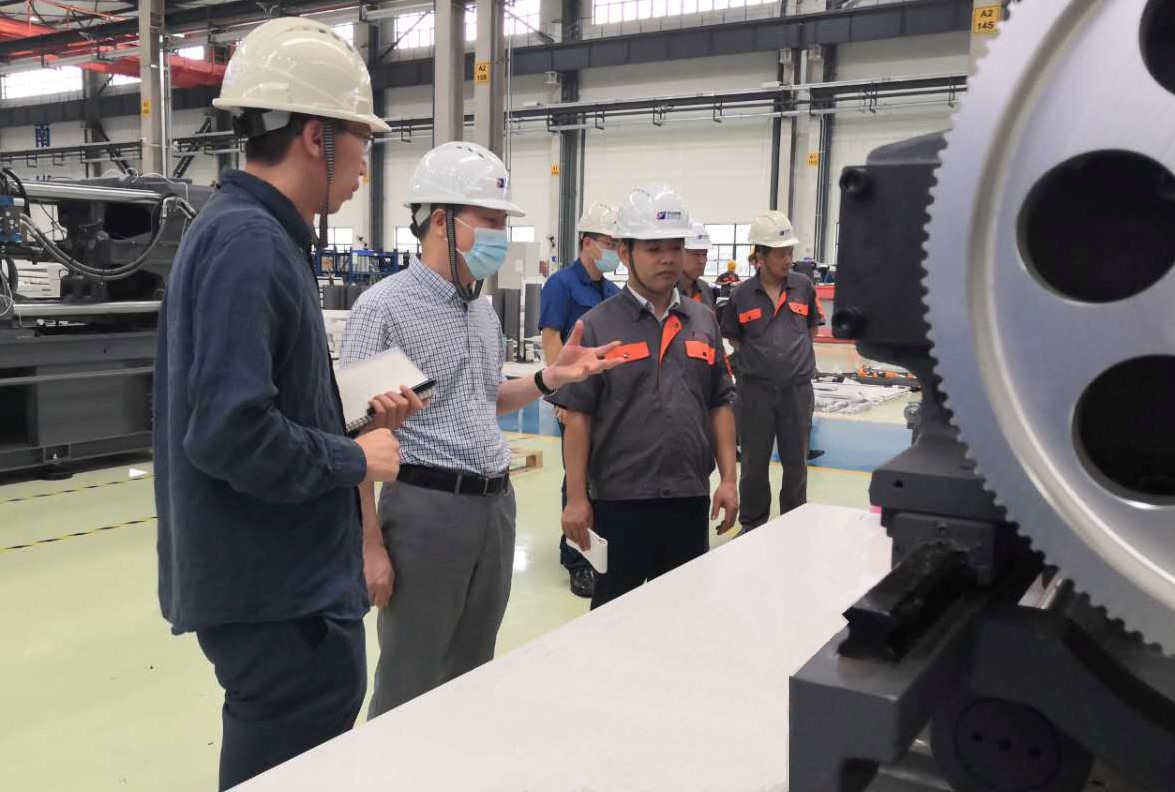 集團公司黨委書記、董事長虞岳明赴德清申達公司調(diào)研指導(dǎo)