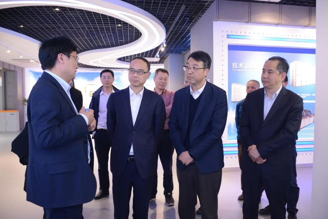 省國(guó)資委副主任、黨委委員姜揚(yáng)劍一行赴國(guó)瑞科技調(diào)研座談