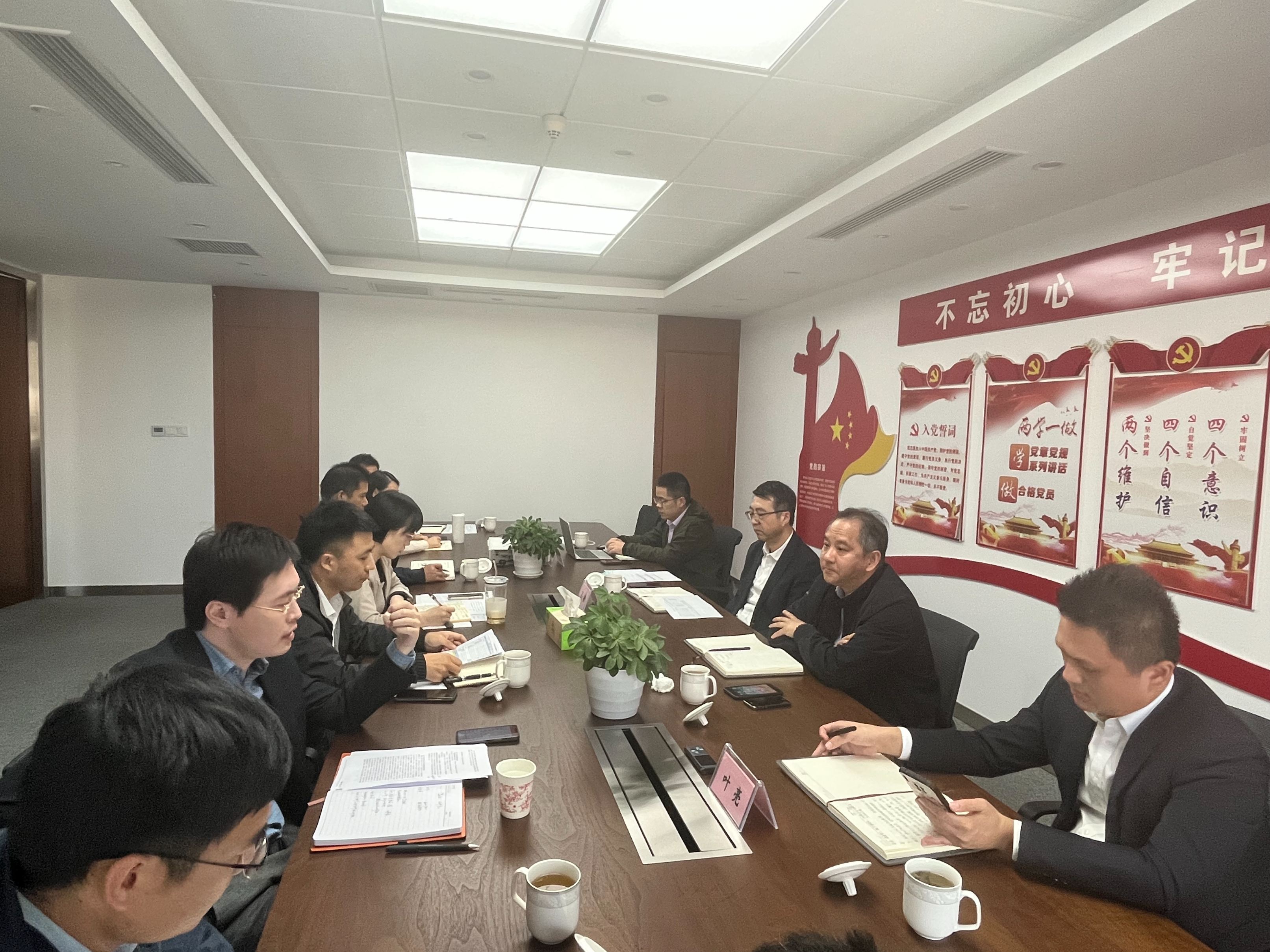 吳敏赴廣杰公司開(kāi)展調(diào)研指導(dǎo)