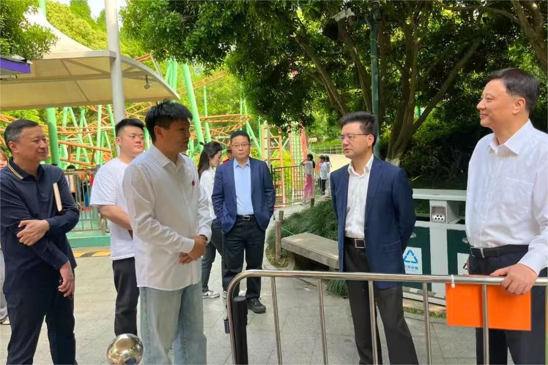 省國(guó)資委副主任董正泉一行赴杭州動(dòng)物園、少兒公園開展節(jié)前安全生產(chǎn)檢查